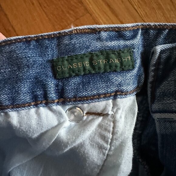 Lauren Ralph Lauren Women's Classic Straight Stretch Jeans - EUC, Size 10 - Picture 6 of 8